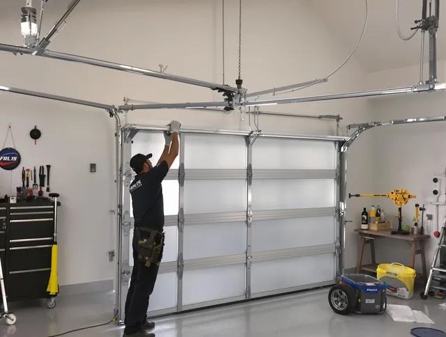 North Smithfield Garage Door Repair certified team performing precision garage door installation in North Smithfield