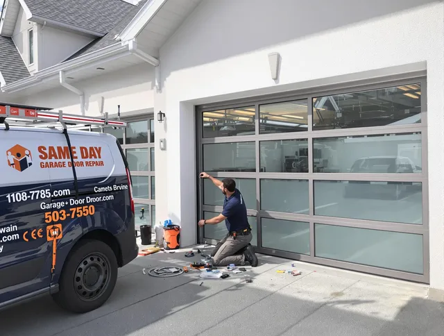 Same-day garage door repair service by North Smithfield Garage Door Repair in North Smithfield